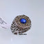 Natural Sapphire and Diamond Men Ring