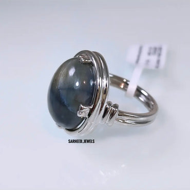 Natural Fancy Sapphire Men Ring