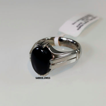 Natural Agate Men Ring
