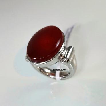 Natural Agate Men Ring