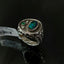Natural Boulder Opal, Emerald, & Diamond Men Ring