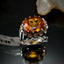 Natural Madeira Citrine Men Ring