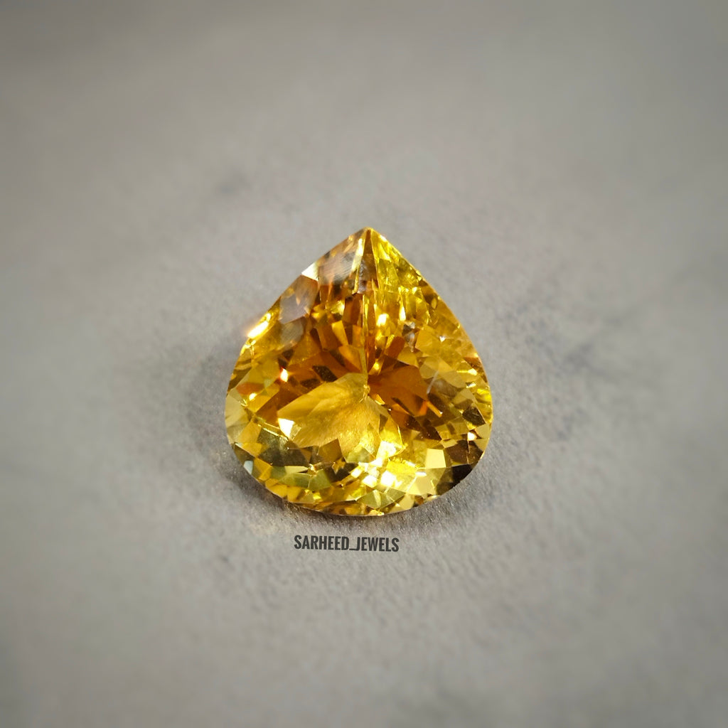 Natural Citrine - 12.40 ct.