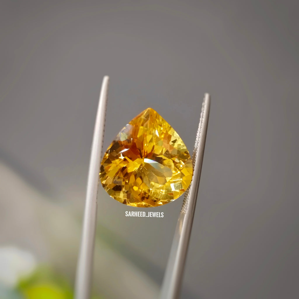 Natural Citrine - 12.40 ct.