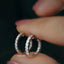 Diamond White Gold Earrings
