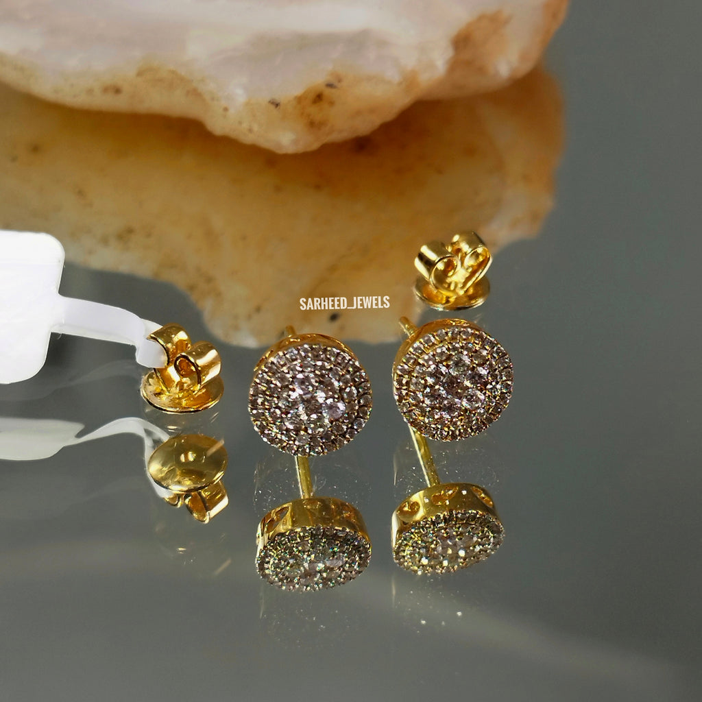Diamond Gold Studs