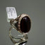 Natural Agate (kabadi) and Diamonds Men Ring
