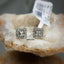 Diamond White Gold Studs