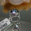 Natural Mystic Topaz and Diamond Gold Ring