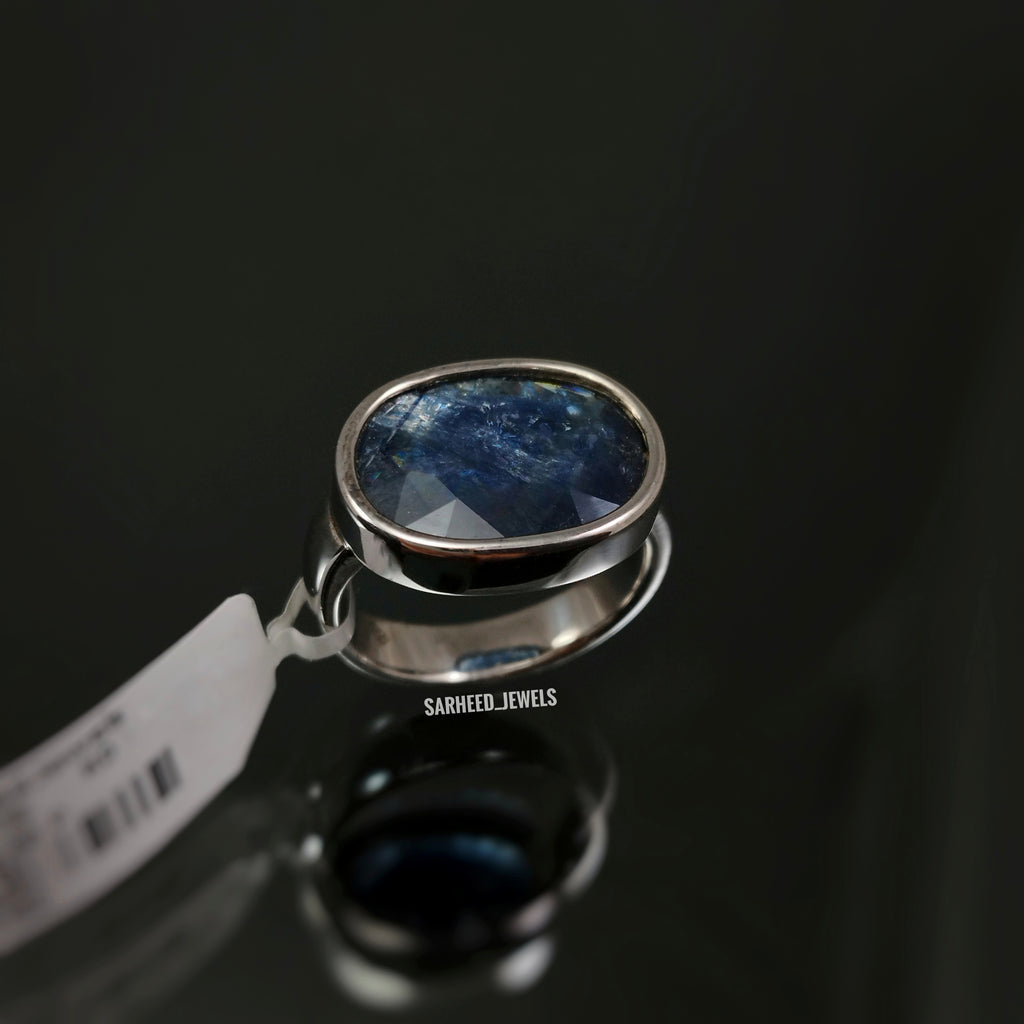 Natural Sapphire Men Ring