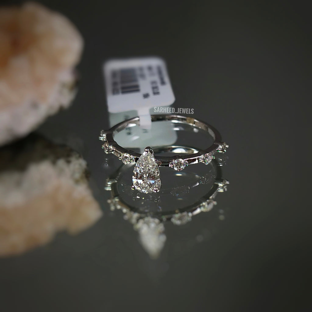 Diamond White Gold Ring