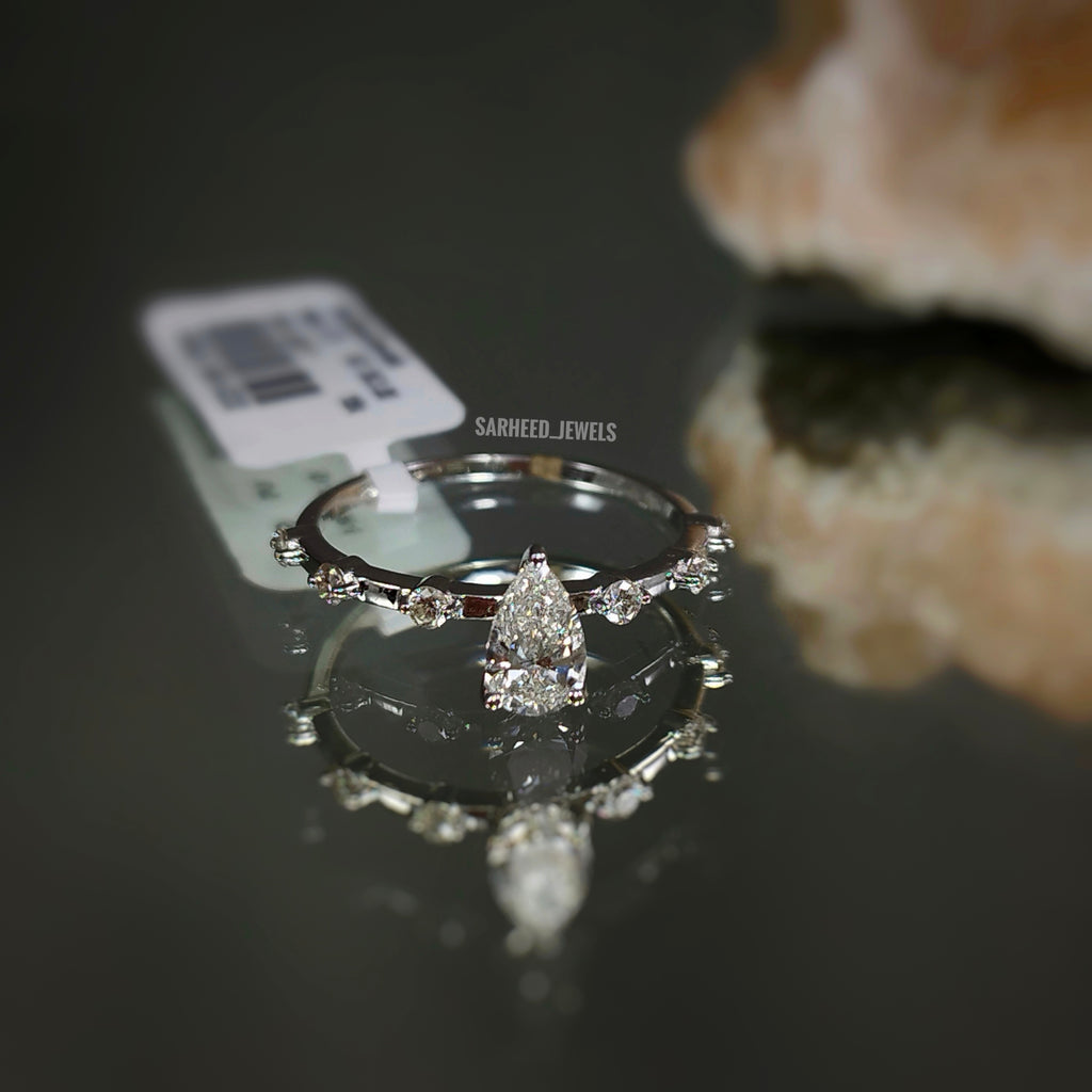 Diamond White Gold Ring