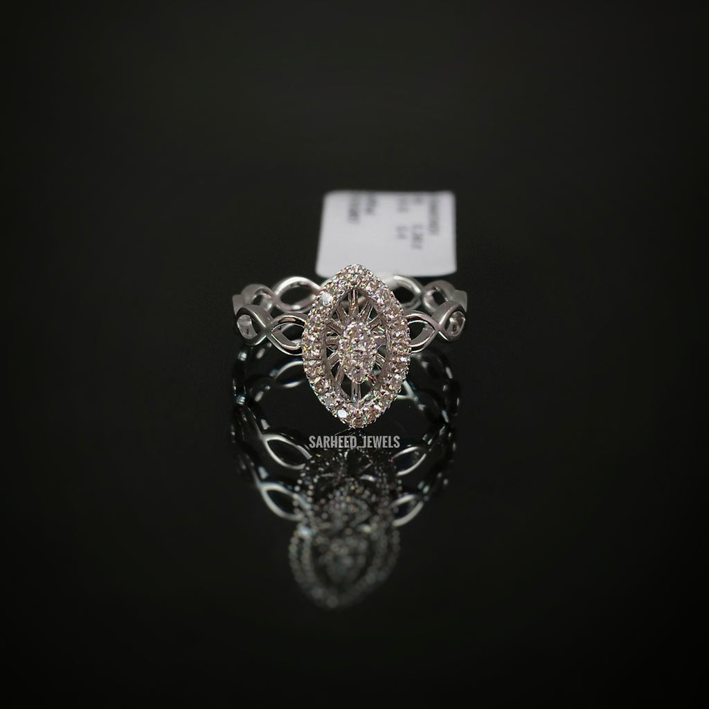 Diamond White Gold Ring