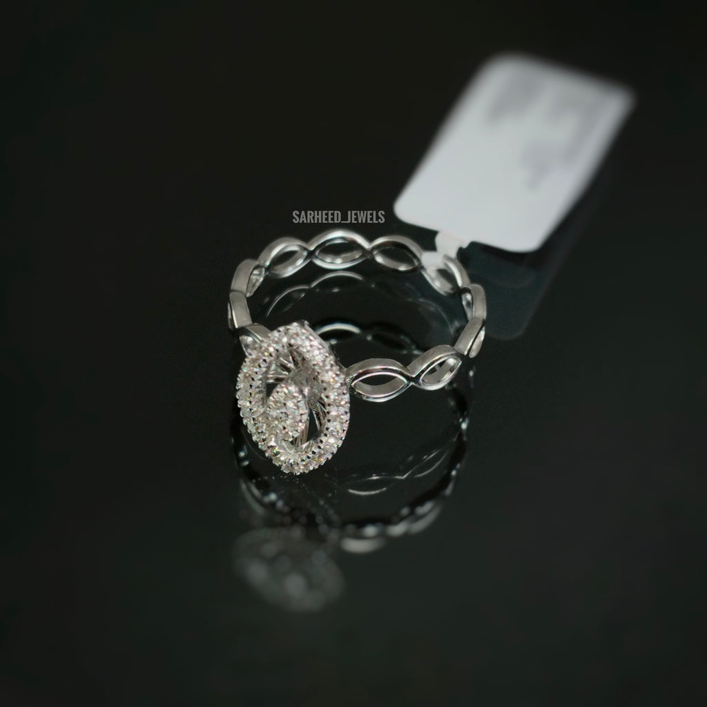 Diamond White Gold Ring