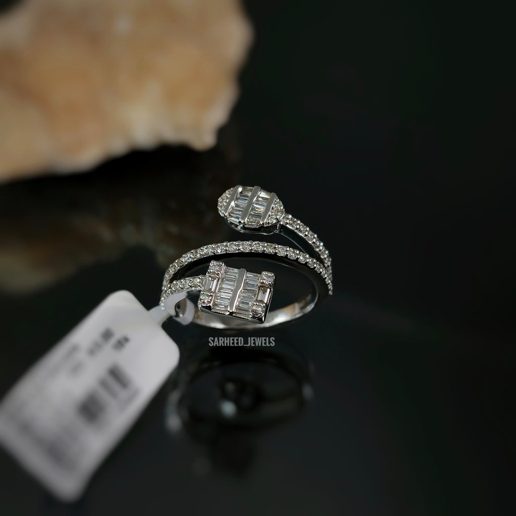 Diamond White Gold Ring
