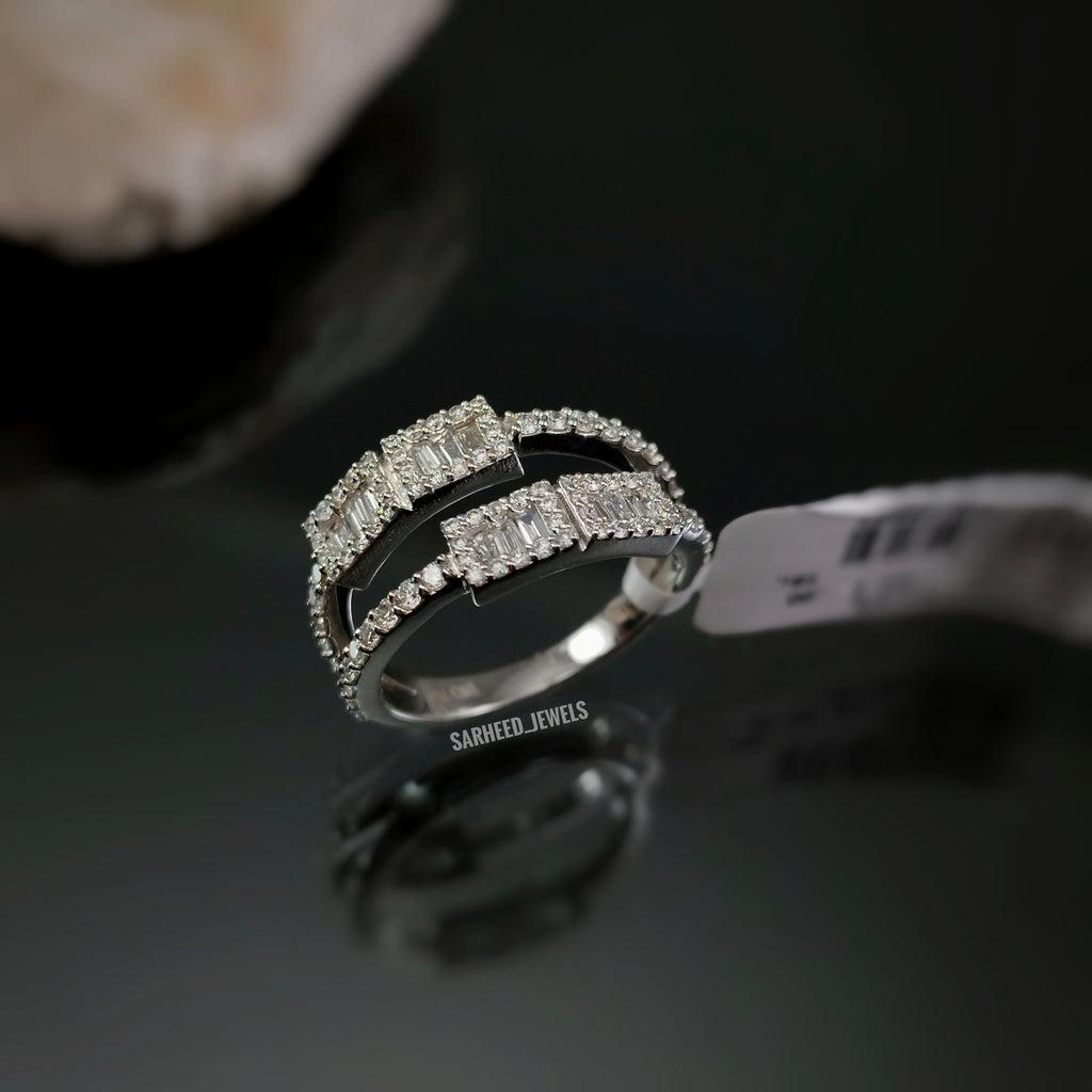 Diamond White Gold Ring