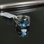 Natural Swiss-Blue Topaz Men Ring