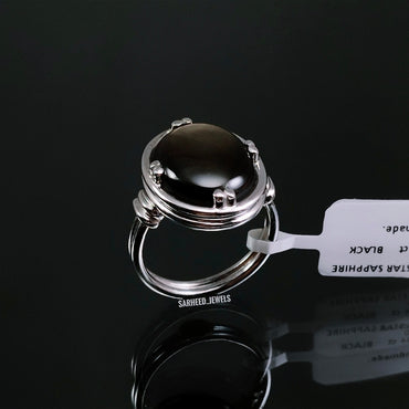 Natural Star Sapphire Men Ring