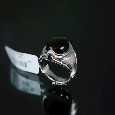 Natural Star Sapphire Men Ring