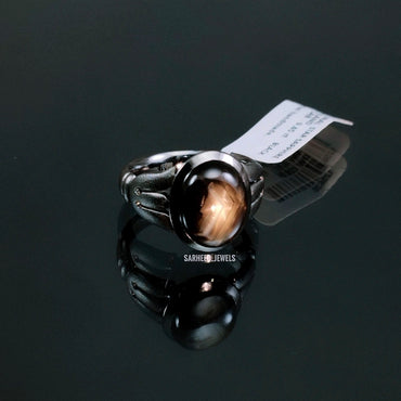 Natural Star Sapphire Men Ring