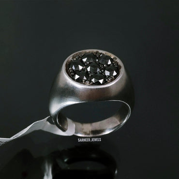 Black Diamond Men Ring