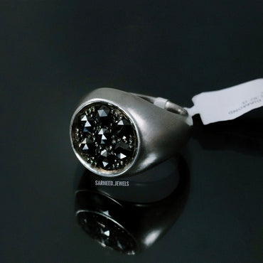 Black Diamond Men Ring