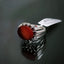 Natural Agate Men Ring