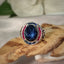 Natural Star Sapphire Men Ring