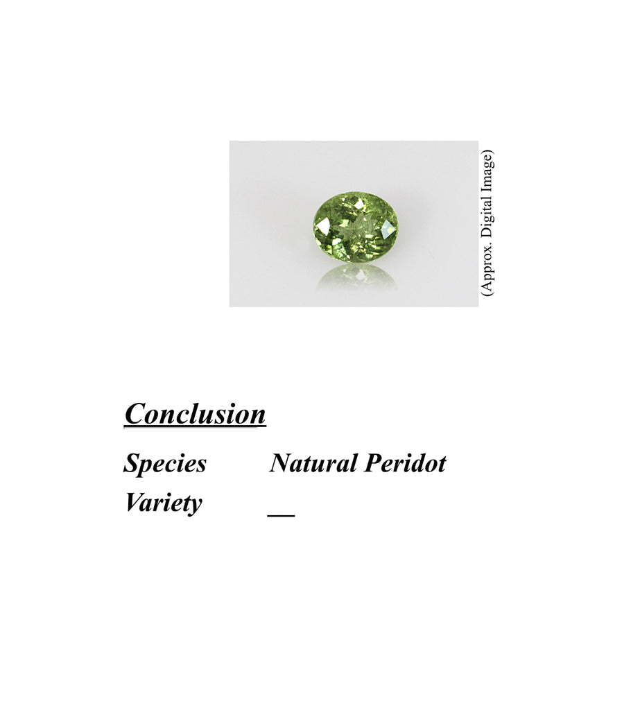 Natural Peridot - 4.87 ct.