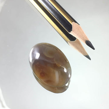 Natural Eye Agate. عقيق سليماني طبيعي