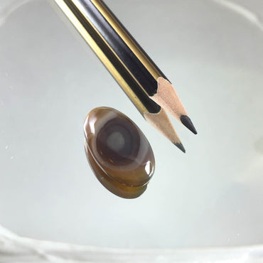 Natural Eye Agate. عقيق سليماني طبيعي